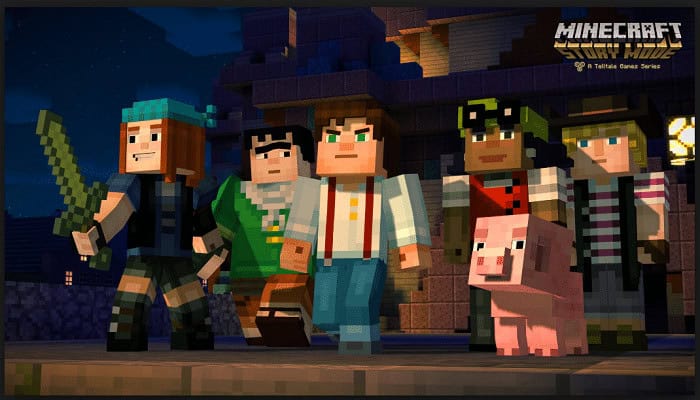 Minecraft story mode