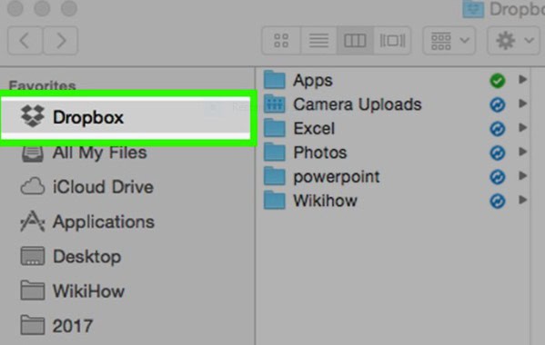 dropbox folder