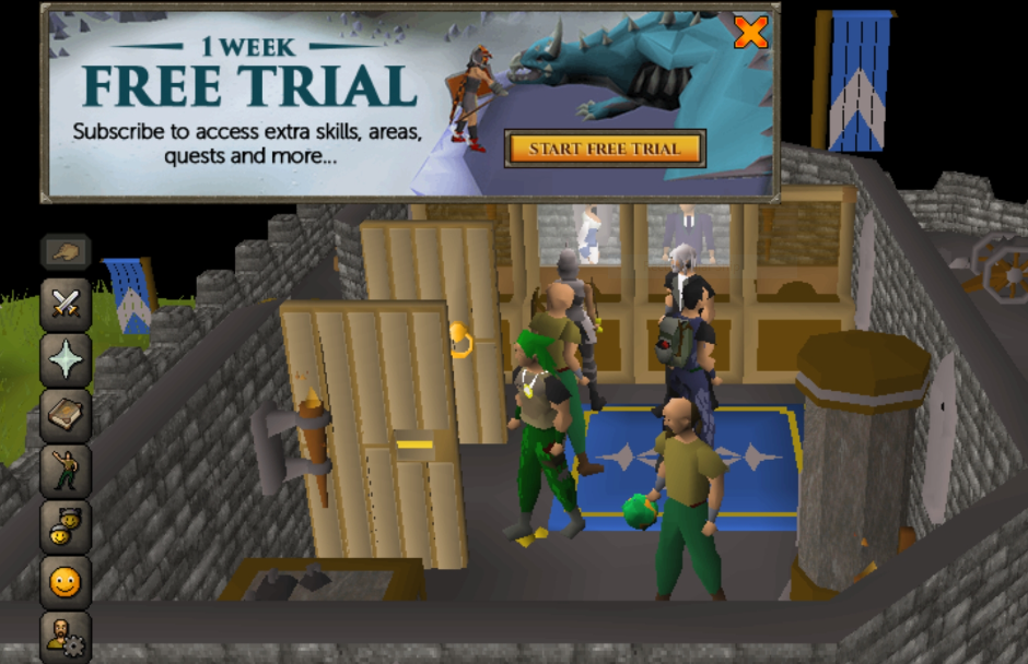 free trial on runscape