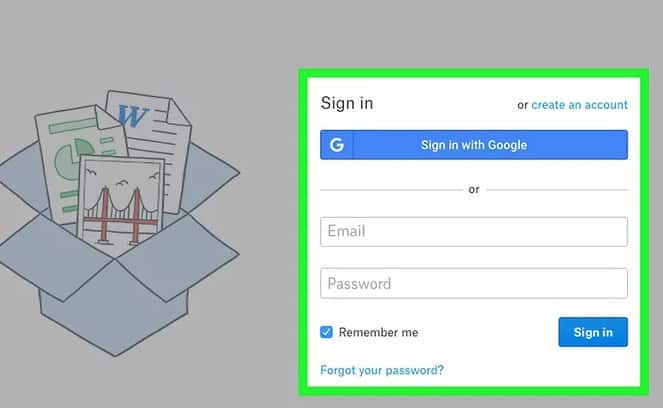 sign in