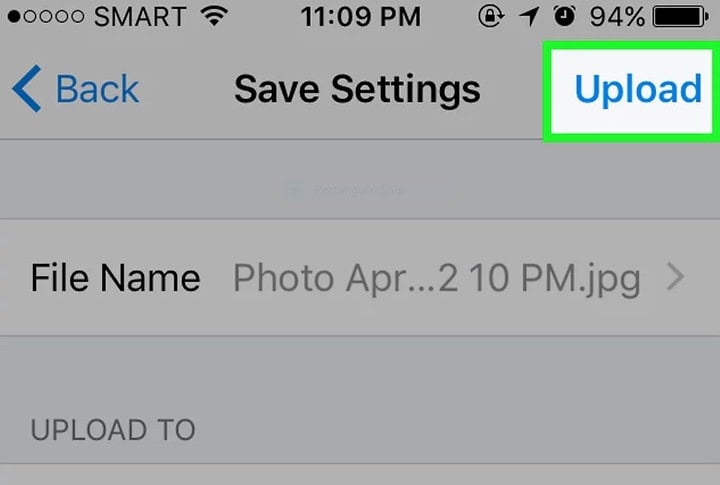 upload