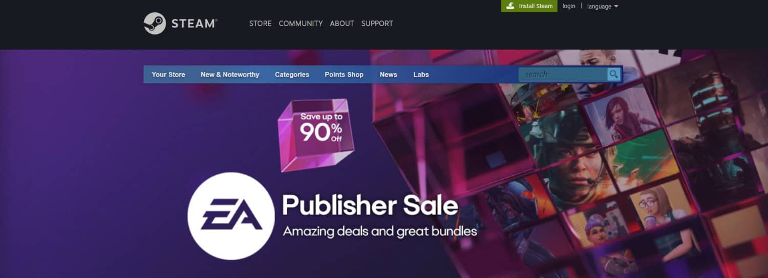 steam site