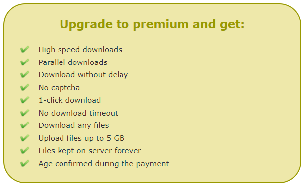features of upstore premium