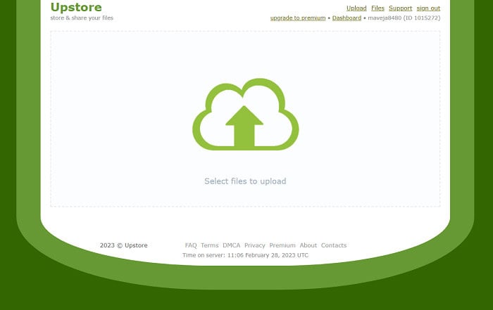 upload in upstore