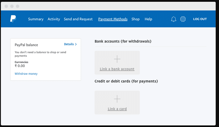 PayPal Card Payment