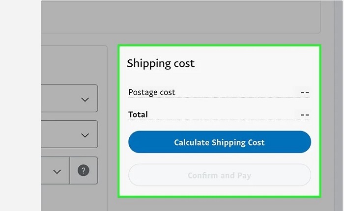 calculate shipping cost