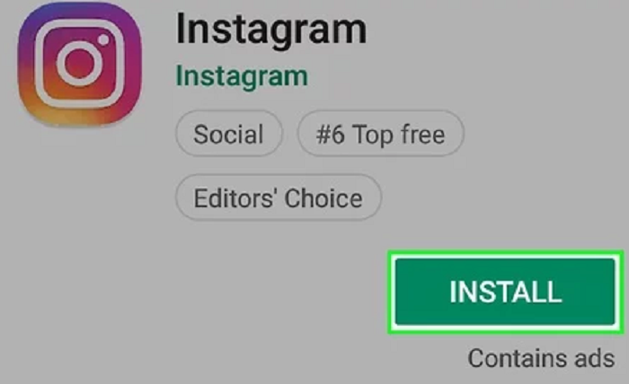 install instagram