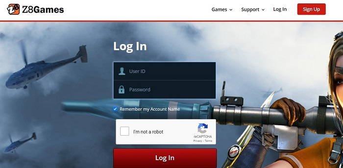 log in credentials cf free account
