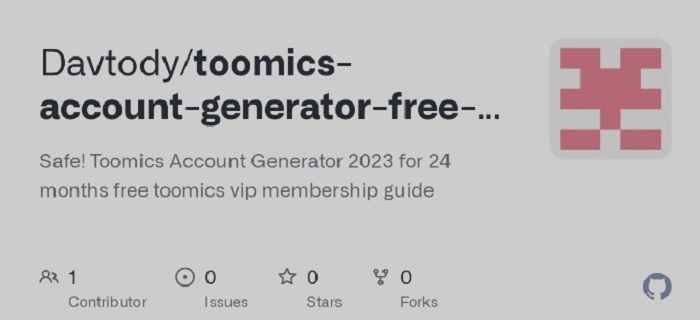toomics account free generator