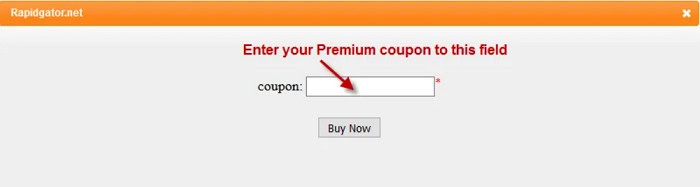 rapidgator coupon window