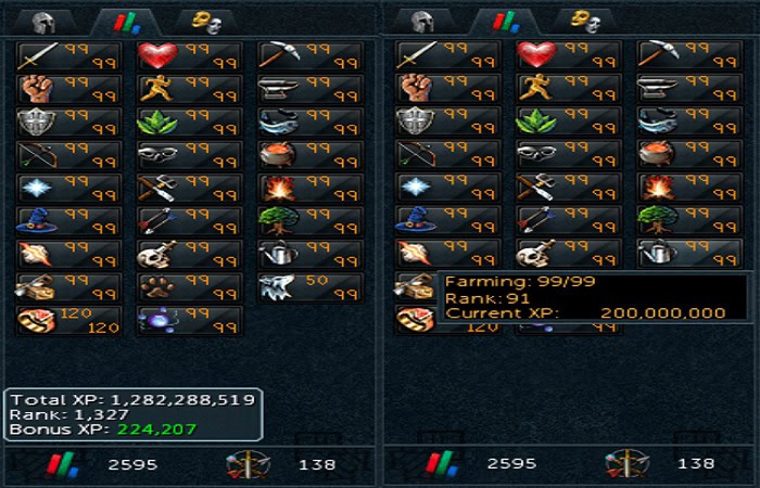 runescape skill tree
