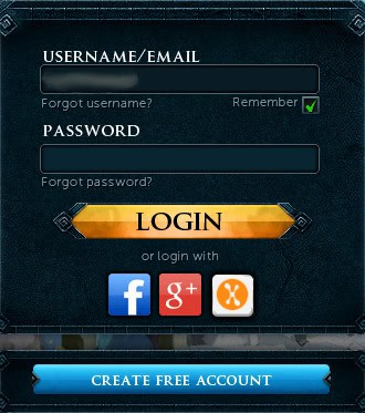 login