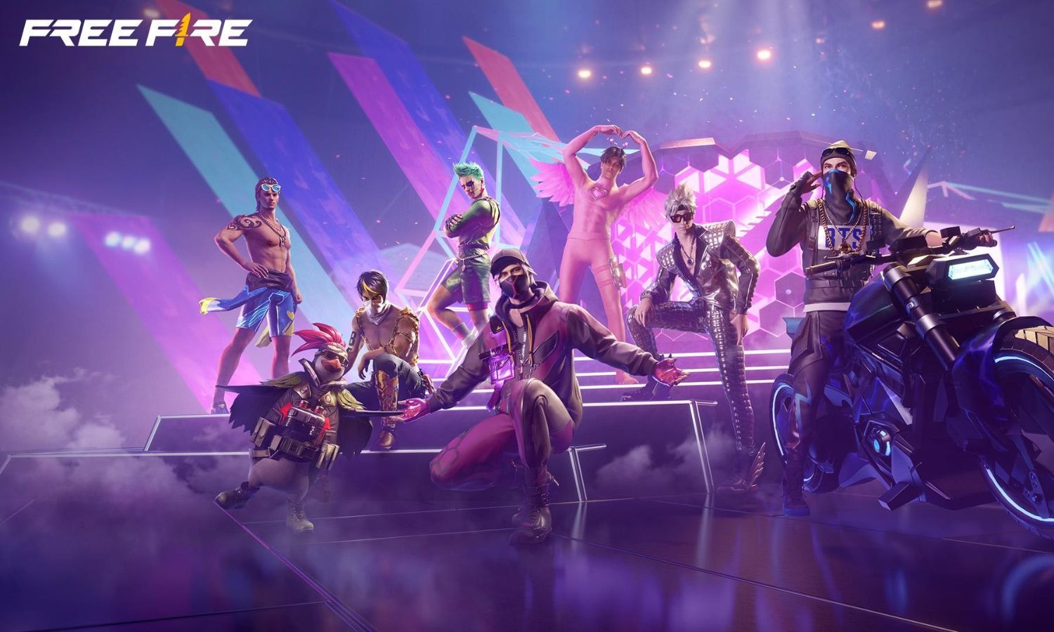 free fire characters