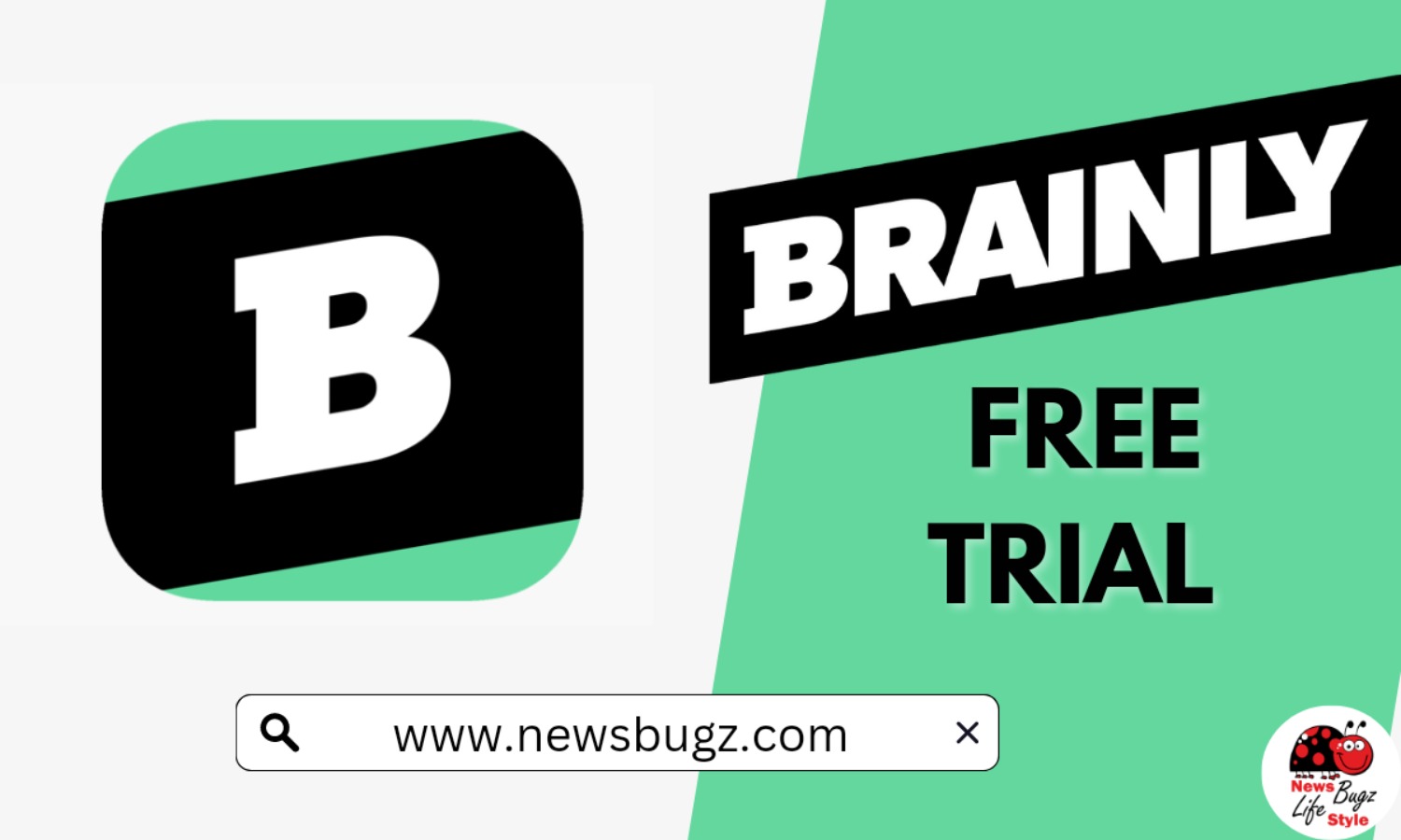 free trial banner brainly