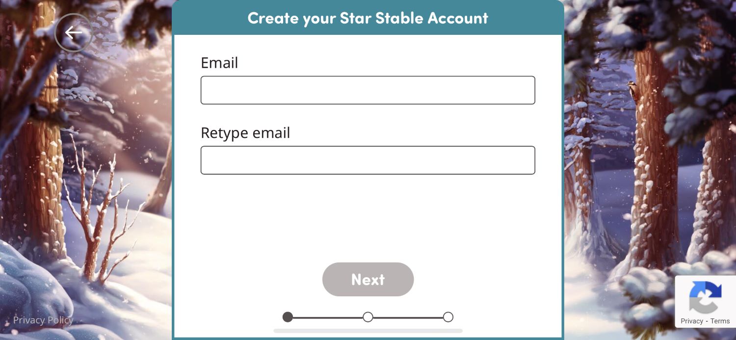 create your star stable account