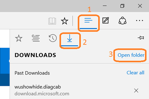 download folder of browser