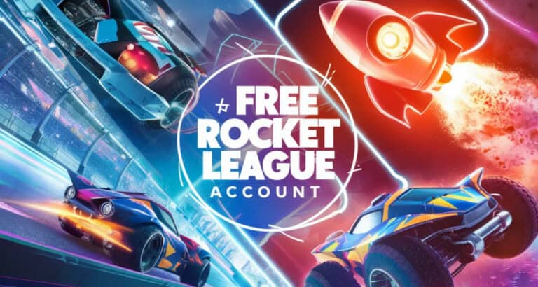 free rocket league account