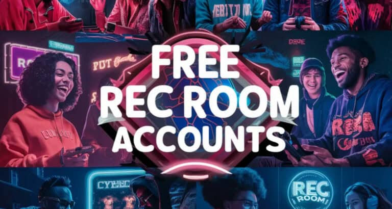 free rec room accounts