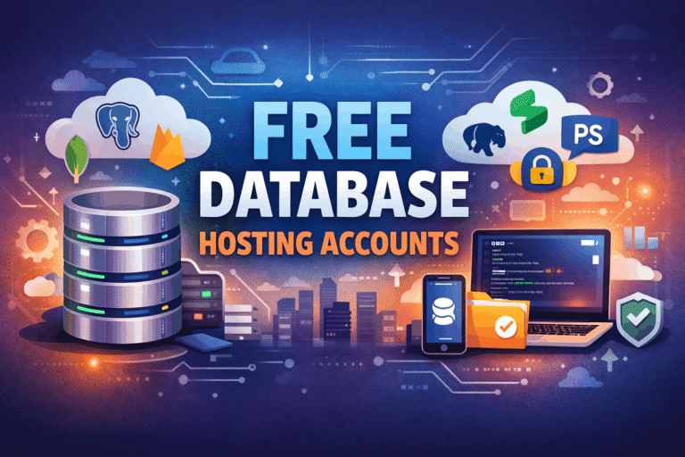 free db hosting accounts